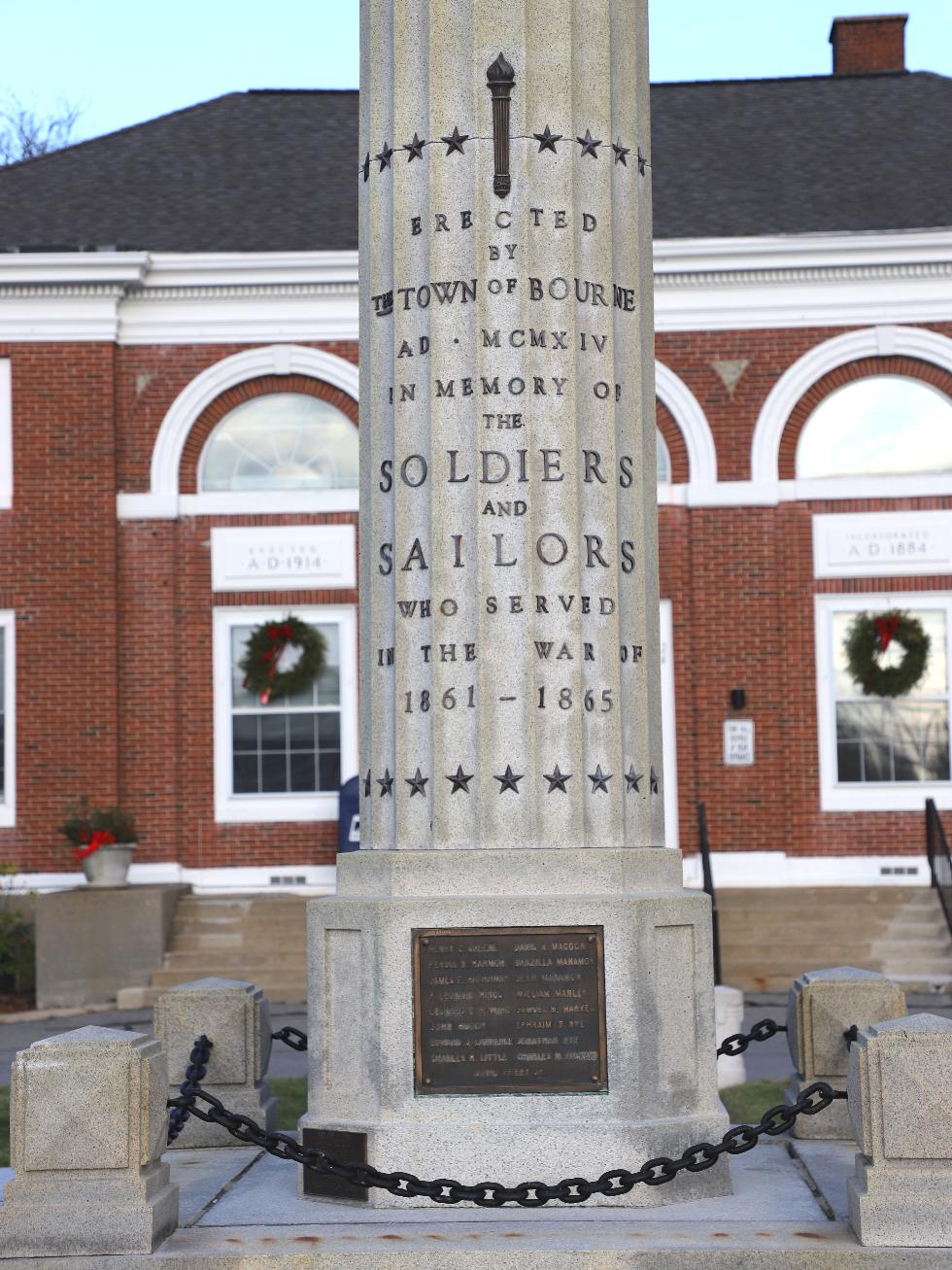 Bourne Massachusetts Civil War Memorial