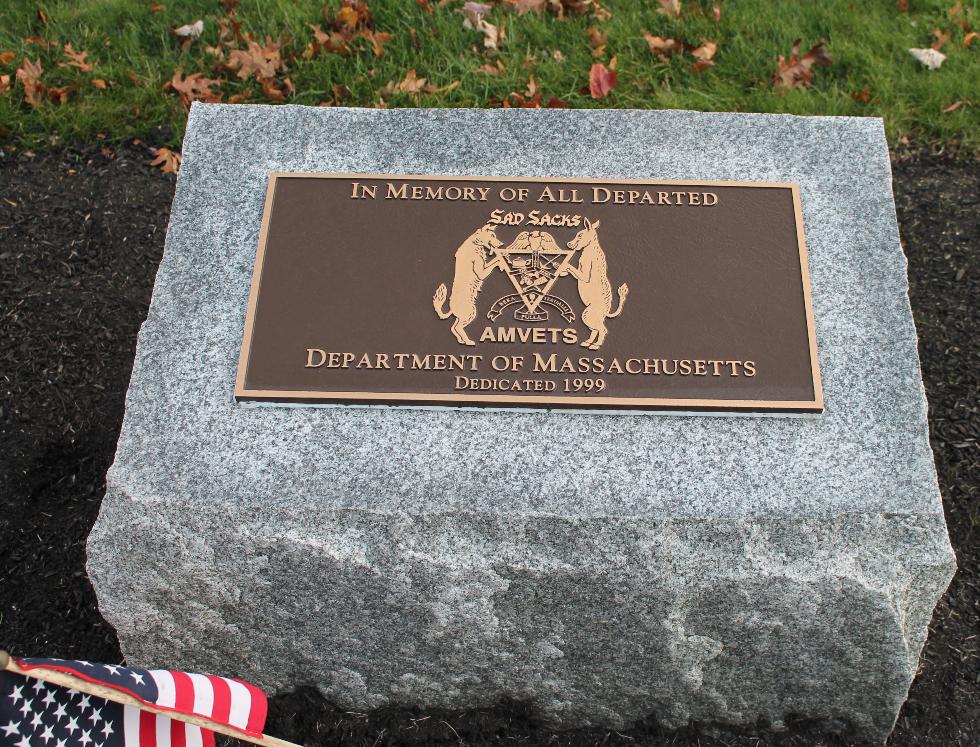 Bourne Massachusetts National Cemetery Memorial Walkway - All Departed AM Vets