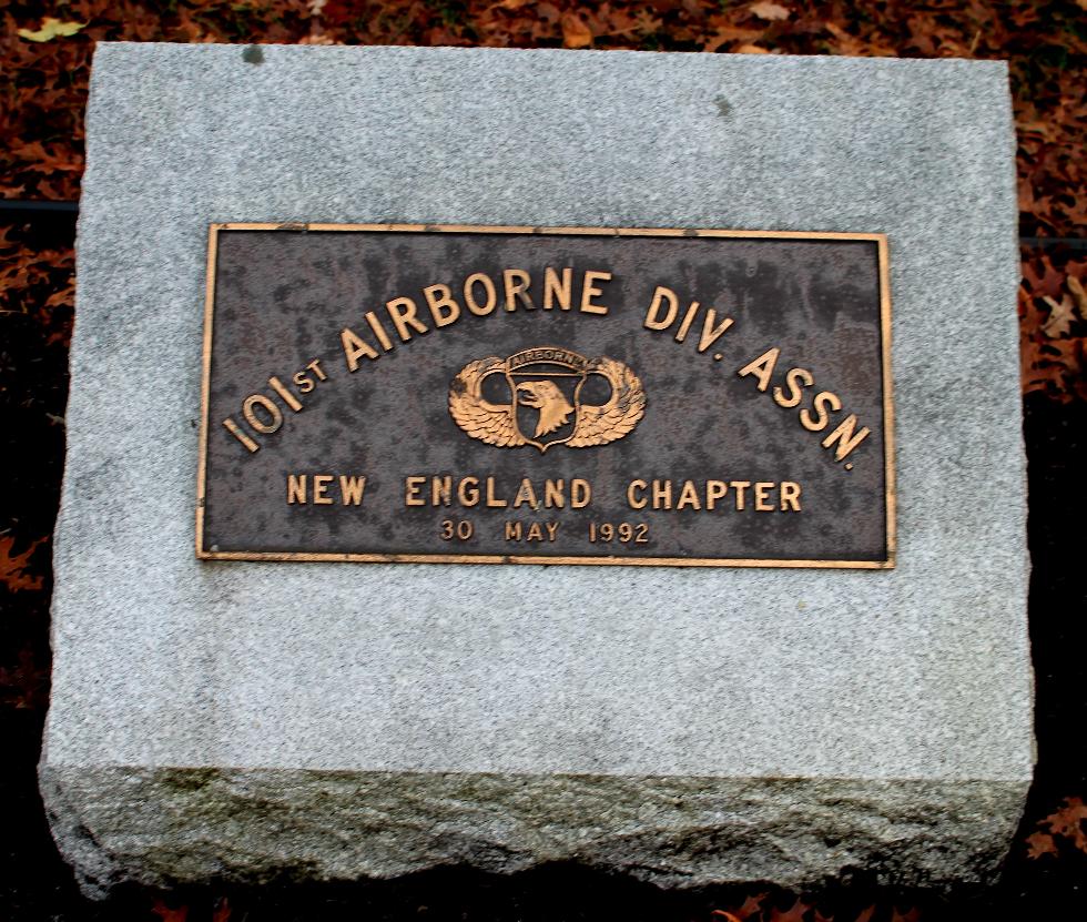 Bourne Mass National Cemetery - 101st Airborne Division Memorial