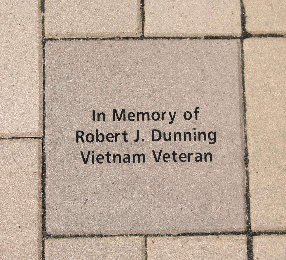 Framongham Massachusetts MetroWest Vietnam War Veterans Memorial - Robert J Dunning