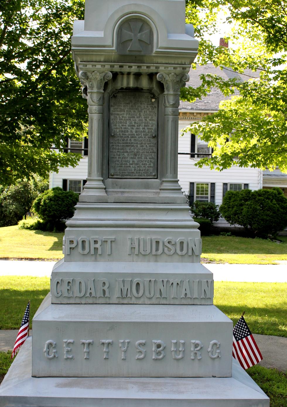 Hardwick Massachusetts Civil War Veterans Memorial