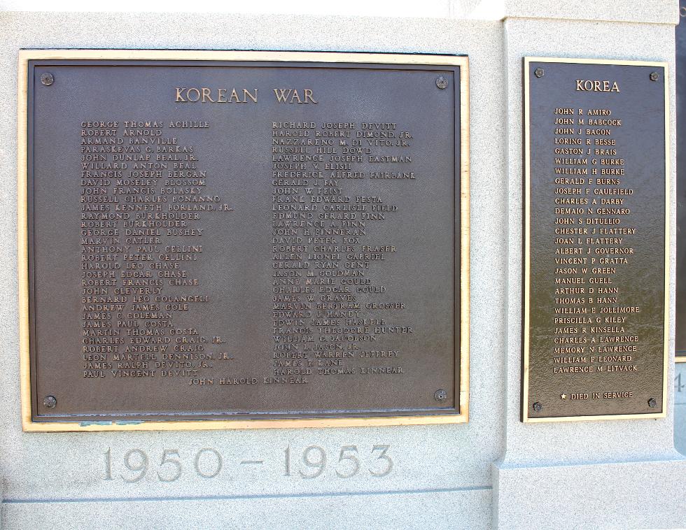 Hull Massachusetts Korean War  Memorial