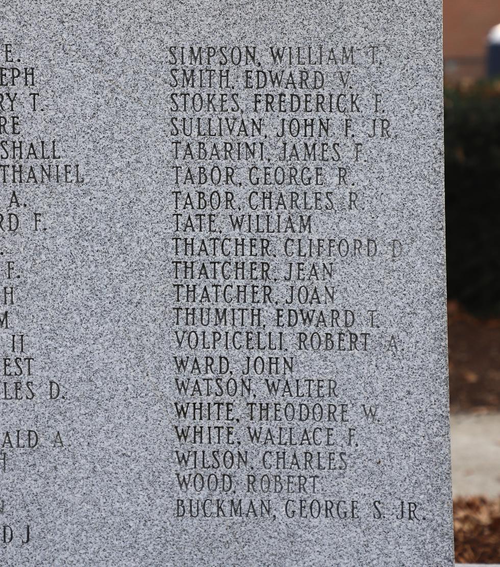Millis Massachusetts Korean War Veterans Memorial