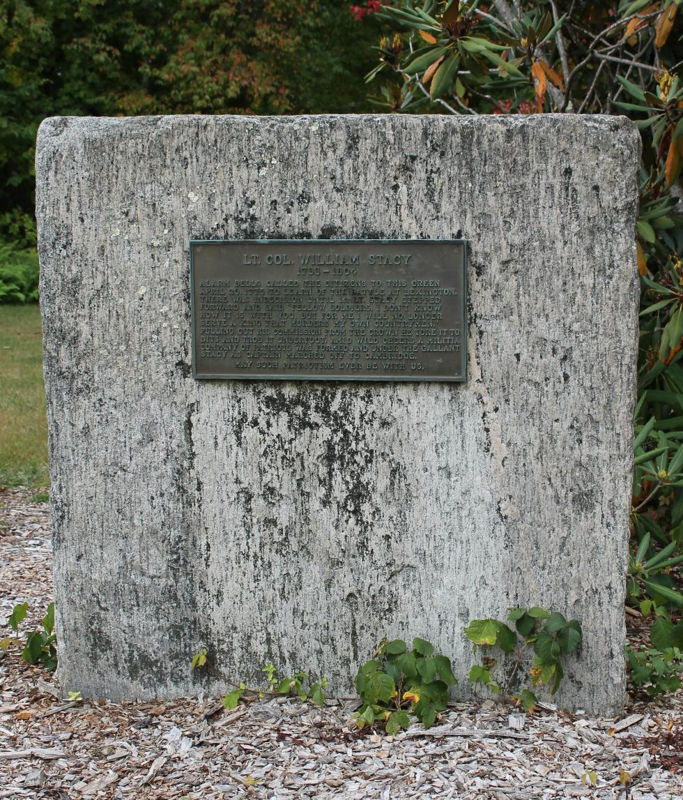 Colonel William Stacy Revolutionary War Memorial