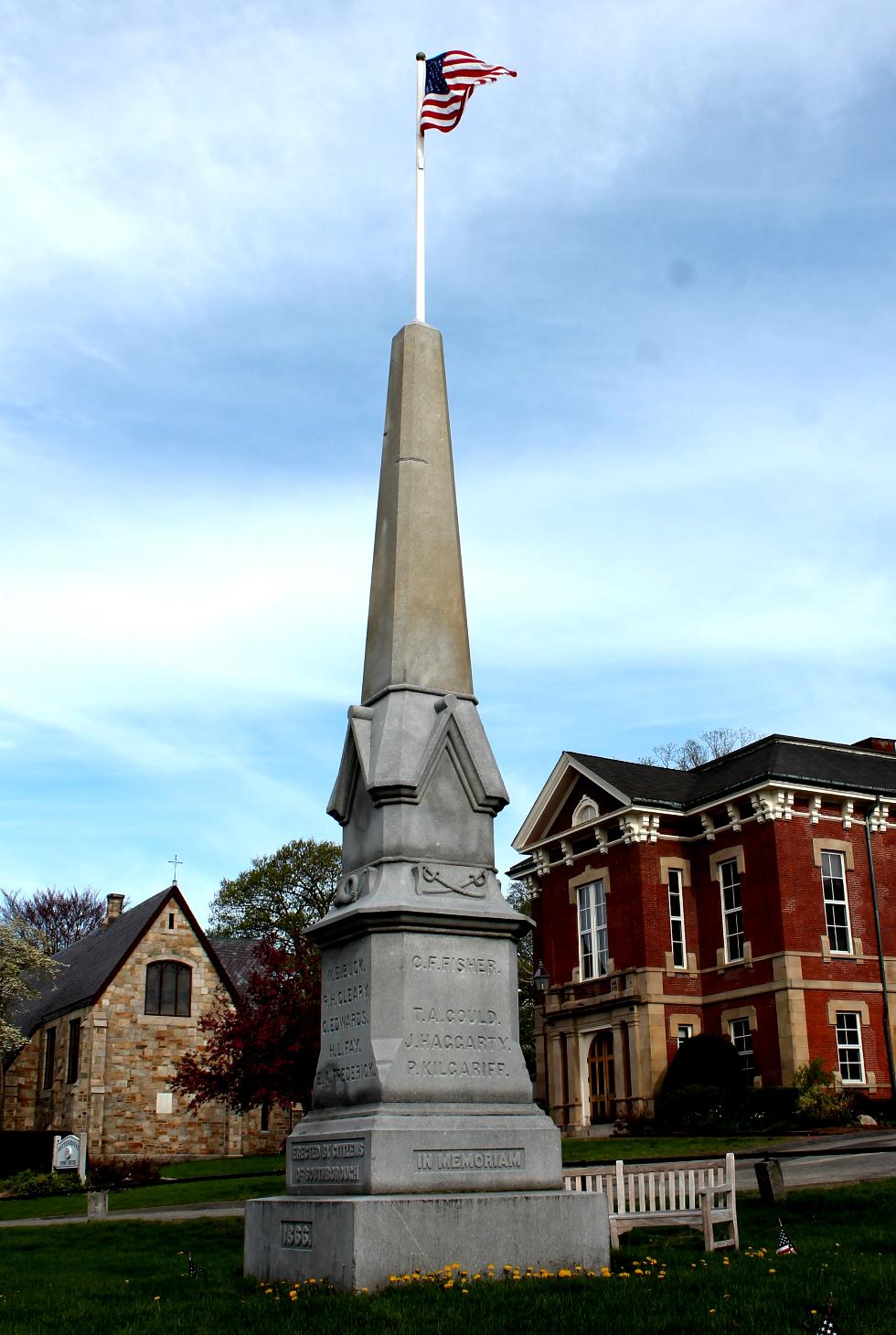 Southborough Massachusetts Civil War Veterans Memorial
