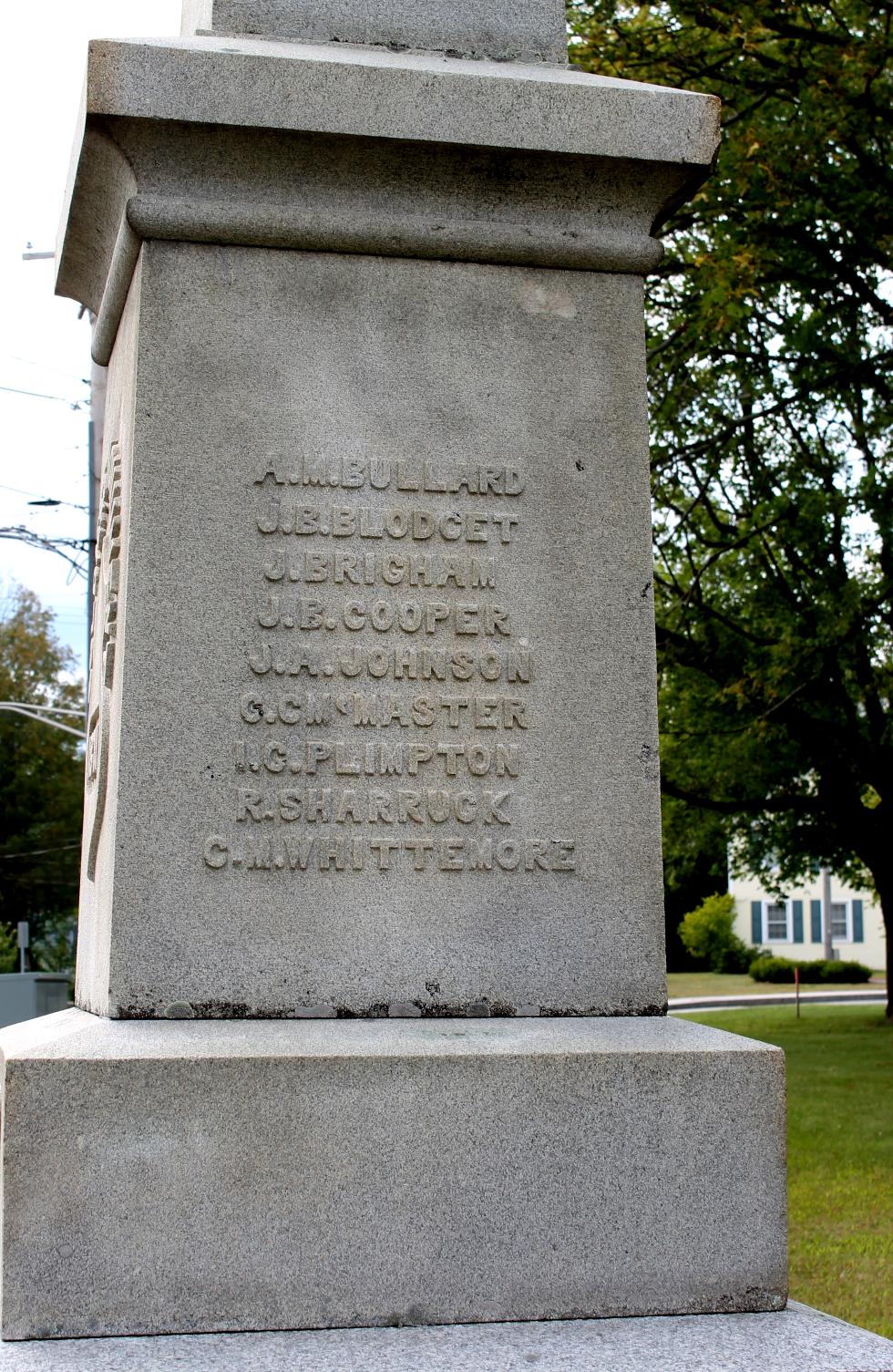 Sturbridge Massachusetts Civil War Memorial