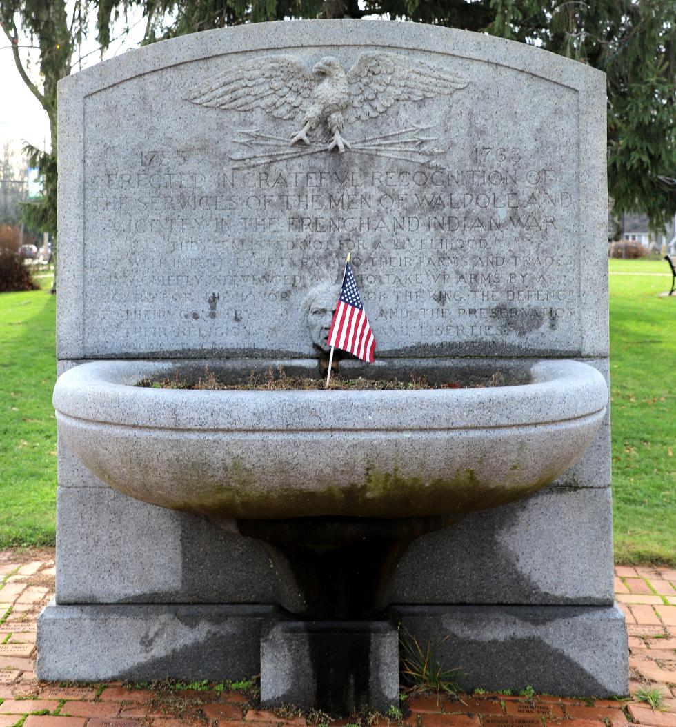 Walpole Massachusetts French & Indian War Veterans Memorial
