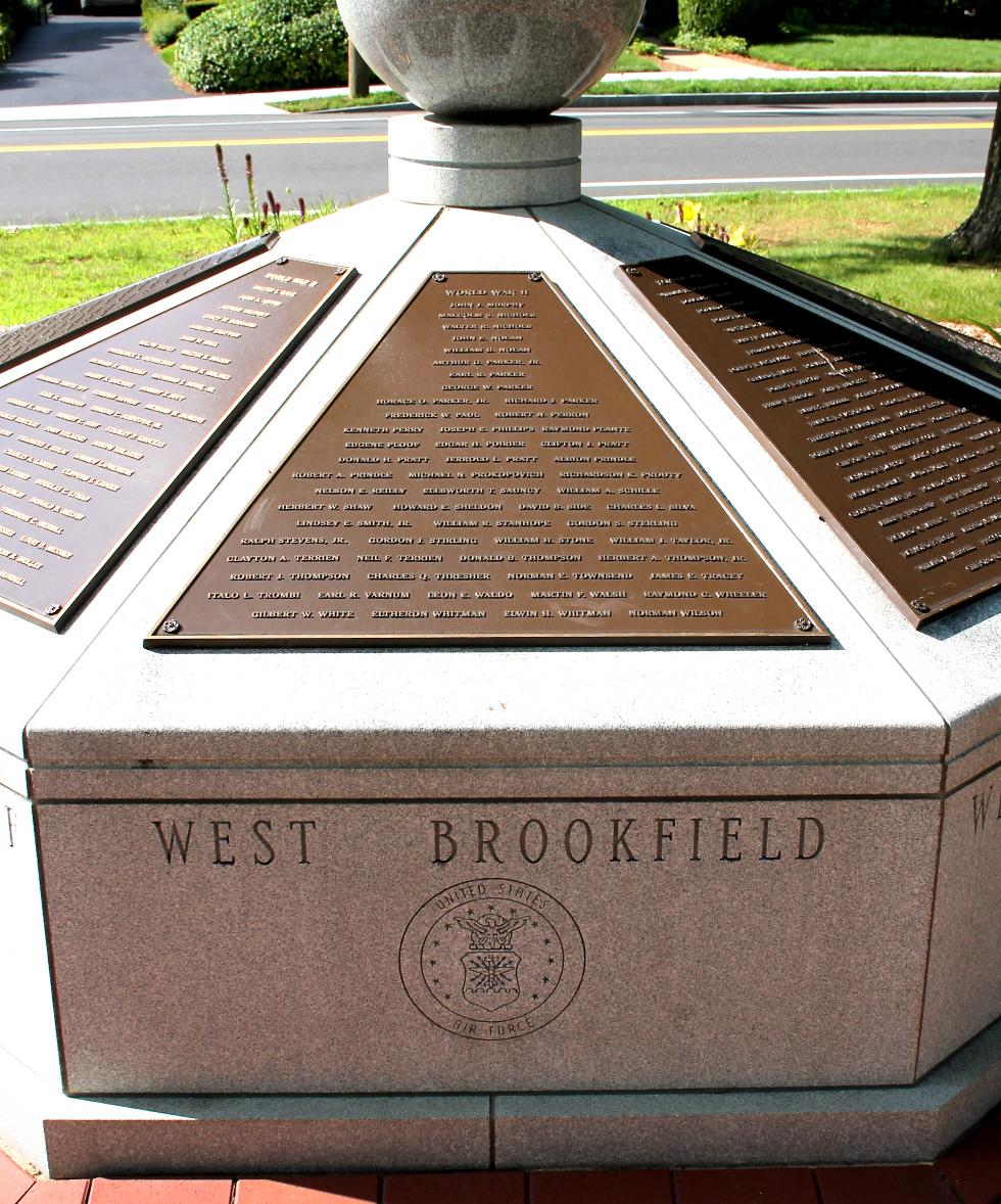 West Brookfield World War II Veterans Memorial