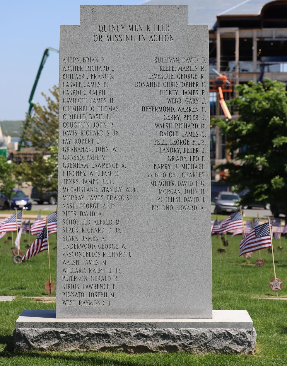 Quincy Massachusetts Korean War Veterans Memorial